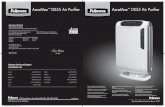 AeraMax DX55 Air Purifier AeraMax DX55 Air Purifier · AeraMax™ DX55 Air Purifier AeraMax ... United Kingdom +44-(0)-1302-836800 United States +1-800-955-0959 Customer Service and