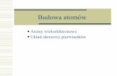 Budowa atomów - Warsaw University of Technologymalys.if.pw.edu.pl/2016-w04-Atom H wg mech kwant.pdf · 2012-10-15 · Atom wodoru wg mechaniki kwantowej Rezultaty i wnioski z rozwiązań
