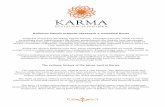 Kulinarna historia przypraw używanych w restauracji Karma · Kulinarna historia przypraw używanych w restauracji Karma Indyjskie przyprawy posiadają bogatą historię. Charakterystyczny