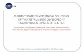 CURRENT STATE OF MECHANICAL SOLUTIONS OF TWO INSTRUMENTS DEVELOPED AT SOLAR PHYSICS ... · 2017-09-26 · CURRENT STATE OF MECHANICAL SOLUTIONS OF TWO INSTRUMENTS DEVELOPED AT SOLAR