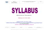 Pag. QQQQ I.S. “STROZZI” PALIDANO SYLLABUS650-A Ed. 4 del 10/04/2012 SYLLABUS ISTITUTO TECNICO ISTITUTO D’ISTRUZIONE SUPERIORE I.S. “STROZZI” PALIDANO Pag. 1 di 246 Istituto