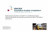Wykorzystanie platformy SmartPTT w wielkoobszarowym ...radioexpo.pl/prezentacje-2018/09-Wykorzystanie... · Radiolinia SIAE ALFOplus 24 GHz , antena 60 cm Stacje bazowe Gdańsk Główny