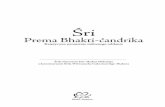 Prema Bhakti Candrika · 2010-02-22 · Zwrot prema bhakti-ćandrika literacko możemy przetłumaczyć jako „promienie księżyca miłosnej służby oddania dla Śri Kryszny”.