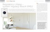 Regulatory z klasą – N system regulacji Bosch EMS2 · gulator Bosch EasyControl CT200 z trzema bezprze - wodowo sterowanymi głowicami termostatycznymi Jednym z najważniejszych