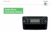 Instrukcja obsługi Radio Blues - Škoda Auto · Blues: Fabia, Roomster, Praktik, Rapid Rádio polsky 11.2013 S00.5615.01.11 5J0 012 711 CD SIMPLY CLEVER Radio Blues Instrukcja obsługi