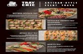Tray Chic 8.5x11 12-14 - Westborn Market · TRAY CHIC ARTISAN-STYLE EVENT TRAYS WESTBORN ANTIPASTO TRAY Caper lemon Calabro mozzarella salad, genoa salami, Mediterranean mushroom