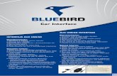 AUX USB/SD INTERFACE INTERFEJS AUX USB/SD€¦ · Bluetooth Moduł Bluetooth do interfejsów Bluebird Bluetooth kit pozwala na podłączenie zestawu głośnomówiącego lub innego
