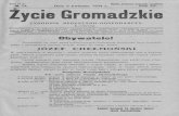 15 gr. M 14. Dnia 8 kwietnia 1934 r. Rok III • cle roma z lebc.wimbp.lodz.pl/Content/19596/Zycie_Gromadzkie1934_nr14a.pdfeena 15 gr. Opłata pocztowa uiszczona ryczałtem. M 14.