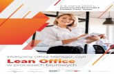 Lean Office - mmcpolska.pl · 5-6 marca 2020 r. Centrum Konferencyjne Golden Floor Tower Lean Office w procesach biurowych Efektywny Office Manager, czyli 9:00 REJESTRACJA NA SZKOLENIE