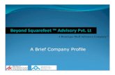 Beyond Squarefeet ! Advisory Pvt. Lt · ŠAssociated closely with industry leaders like DLF Group, API, Hiranandani Group, K Raheja Corp., Prestige Group, UB Group, Emaar MFG, Ishanya