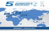 WNIOSKI I POSTULATYkongres-morski.pl/wp-content/uploads/2018/01/5-kongres...8 9 PANEL II Porty Panel tematyczny Inwestycje w „zieloną infrastrukturę” w portach bałtyckich jako