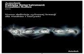 Autodesk Pakiety Entertainment Creation Suites - ABCADabcad.pl/programy/download/entertainment_creation_suites... · 2013-04-16 · Adobe ® After Effects ® oraz Adobe Photoshop