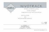NIVOTRACK - Nivelco · BKI 02 ATEX 278X ♦ mba3052a0600p_01 ♦ 6 / 40 2. ORDER CODE NIVOTRACK M – – TYPE CODE PROBE / PROCESS CONNECTION CODE HOUSING CODE CODE NOMINAL LENGTH