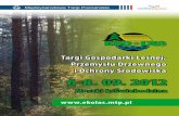 Targi Gospodarki Leśnej, Przemysłu Drzewnego i Ochrony ... · Wstęp Szanowni Państwo, W imieniu Wystawców, Partnerów oraz Zarządu MTP serdecznie zapraszamy do zwiedzania Targów