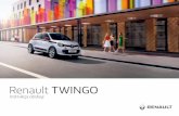 Renault TWINGO · 2020-03-13 · 0.1 Tłumaczenie z języka francuskiego. Przedruk lub tłumaczenie, nawet częściowe, jest zabronione bez pisemnej zgody producenta pojazdu. Witamy