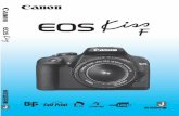 EOS Kiss F 使用説明書 - Canon2 キヤノン製品のお買い上げありがとうございます。EOS Kiss F は、約1010万画素の撮像素子を備えたデジタル一眼レフ