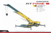 BR-RT700E-Fev2007 :BR-RT700E-Fev2007 · 2018-10-09 · RT700E product guide 50-55 t 10,8-33,5 m 10,1-29,3 m 65 m Rough Terrain Crane † Geländekran † Grue Tout-Terrain Grúa Todo