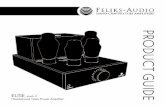 Instrukcja biała - stronicowefeliksaudio.pl/products/elise/elise_manual.pdf · Elise tube amplifier by Feliks Audio offers exceptionally dynamic sound stage and superb level of detail