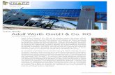 Case Study Adolf Würth GmbH & Co. KG - Interempresas · 2015-02-23 · Case Study Adolf Würth GmbH & Co. KG Künzelsau-Gaisbach, ... aplicar material de relleno ... Como sistema