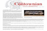 C T ContownianContownian The · 2019-09-27 · C T News Magazine Conemaugh Township Area Middle School / High School March 2019 Volume 81 Number 7 ContownianContownian The A Celebrity