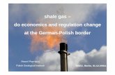 shale gas – do economics and regulation change at the German …climatepolicyinitiative.org/wp-content/uploads/2012/03/... · 2016-09-29 · shale gas impact on US economy • recently
