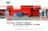 bizhub PRESS C6000 и bizhub PRESS C7000 · 2016-10-20 · обработки цвета Konica Minolta наилучшим обра-зом подходит для удовлетворения
