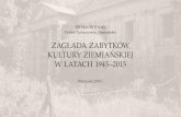 Zagłada ZabyTków kulTury Ziemiańskiejziemianie.pamiec.pl/pdf/Rydel_Zaglada.pdf · 2015-12-19 · __w dworze w Zegrzynku k. warszawy urodził się w 1886 r. pisarz jerzy szaniawski.