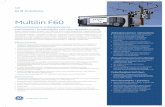 Multilin F60 - Grid Automationgridautomation.pl/dane/Dokumentacja PDF/1.Zabezpieczenia...System zabezpieczający Multilin F60 zapewnia ochronę pól dopływowych i odpływowych sieci