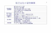 航空会社の貨物事業izak-matsuyama.sakura.ne.jp/obirin/4Airlines.pdf航空会社の収入の内訳は？ 2 多くの航空会社は旅客と貨物・郵便を輸送しており、貨物事業は重要な収入の柱の一つに