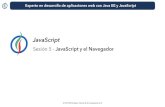 JavaScriptexpertojava.ua.es/experto/restringido/2015-16/js/slides/js05.pdf · Ciencia de la Computación e IA JavaScript y el Navegador JSONP (JSON with Padding) • Las restricciones