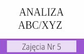 Prezentacja programu PowerPointfem.put.poznan.pl/poli-admin/didactics/13820213ANALIZA ABC-XYZ_s.pdfANALIZA ABC/XYZ. Metody •ABC-METODA STATYCZNA •XYZ METODA DYNAMICZNA. ABC Co