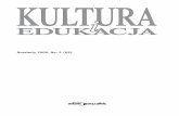 · Kultura i Edukacja 2008, No. 5 (69) ISSN 1230-266X CONTENTS Leader