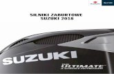 SILNIKI ZABURTOWE SUZUKI 2018€¦ · Suzuki zachęca do bezpiecznej eksploatacji łodzi i poszanowania środowiska morskiego. Specyfikacje, wygląd, wyposażenie, kolory, materiały