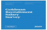 Goldman Recruitment Salary Survey...4 Goldman Recruitment Salary Survey 2019 SŁOWEM WSTĘPU Z dużą przyjemnością przedstawiam Państwu kolejne wydanie raportu wynagrodzeń dotyczące