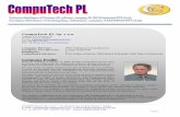 CompuTech PL Sp. z o.o.computech-pl.com/PLIKI/profil.pdf · Since its founding in Olsztyn in 2008, Poland, CompuTech PL has been providing and supporting the engineering software,