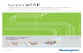 Broszura Swegon WISE - HVACR.pl 2012 System WISE Optymalizacja intensywności wentylacji z zachowaniem właściwej jakości powietrza w pomieszczeniach Dopasowanie ilości powietrzaPodstawowy