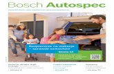 Bosch Autospec - Bosch Global€¦ · Bosch Automotive Polska Wszystkich czytelników zapraszamy do śledzenia naszego kanału na YouTubie. Dowiecie się z niego, jak obsługiwać