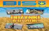 Błoński Informator Samorządowy - Gmina Błonie · 4 BIS 8/9 / 2016 Gmina Błonie została ﬁ nalistką w trzech kategoriach konkursu „Moder-nizacja Roku” uzyskując jednocześnie