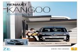 RENAULT KANGOO · RENAULT KANGOO EXPRESS & Z.E. FOCUS Renault Kangoo på 1-2-3 s. 08 s. 12 s. 18 s. 20 s. 30 s. 32 s. 36 s. 54 KANGOO AT WORK Bilen i aktiv bruk GENETIC CODE 110 år