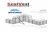 Instructions for Assembly and Use November 2015 · RHiNO Formwork – Instructions for Assembly and Use 3 1. RHiNO formwork applicaton RHiNO is a universal frame formwork system designed