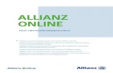 ALLIANZ ONLINE · żowego, a także czynny i aktywny system lokalizacji i odnajdywania pojazdu (w szczególności GPS), wymagany przez Allianz przy zawarciu umowy ubezpieczenia, który