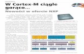 PodzesPoły W Cortex-M ciągle - Elektronika Praktyczna · 2019-10-23 · nych ARM7 oraz ARM9. W skład rodziny Cortex wchodzą trzy podrodziny (Corte-x-A, Cortex-R oraz Cortex-M),