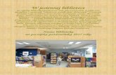 W jesiennej bibliotece - SP 353sp353.pl/wp-content/uploads/2012/08/W-jesiennej-bibliotece.pdf · Fryderykiem”, grudzień/styczeń. 9. Działania na rzecz promocji czytelnictwa: