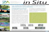 STRASBOURG in Situ - Zone Atelier …...Zhang R., Isola P., Efros A. A. (2016) Colorful image colorization, Lecture Notes in Computer Science, vol. 9907 LNCS : 649–666. Auteurs et