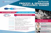 16-17 LISTOPADA 2016 - Trio Conferences...11:50 JAK SKUTECZNIE WDROŻYĆ PROCES ZARZĄDZANIA PROJEKTAMI CASE STUDY projektu „Operational Excellence in Project Management (OPEX PM)”,który