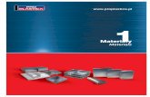 Materials · Utwardzony stop aluminium o wysokich własnościach wytrzymałościowych, porównywalnych do stali konstrukcyjnych, bardzo dobra przewodność cieplna, obróbka skrawaniem