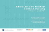 Mobilność kadry edukacyjnej - poklpokl.frse.org.pl/img/pokl/Mfile/file/442/sklad_esf_2015_druk_mq.pdf · Motywacja uczniów do nauki poprzez aktywne nauczanie z użyciem narzędzi