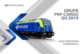 Prezentacja programu PowerPoint - PKP Cargo · 2019-11-21 · 9M 2018 9M 2019 Operacyjne 605,8 563,3 Inwestycyjne -621,6 -588,0 Finansowe -240,2 -236,3 1 31.12.2018 30.09.2019 Kapitał