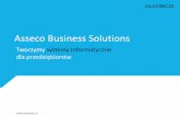 Asseco Business Solutions...Wyniki finansowe po III kwartałach 2016 r. Przychody Asseco BS po 3Q 2015 r. vs. po 3Q 2016 r. * dane w tys. PLN 108 312 122 527 po 3Q …
