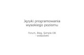 Języki programowania wysokiego poziomucastor.am.gdynia.pl/~pik/prokom/pliki/jp-php-cz5.pdf · •Rozszerzenie nazwy pliku nie jest istotne; niektóre podręczniki zalecają .inc;